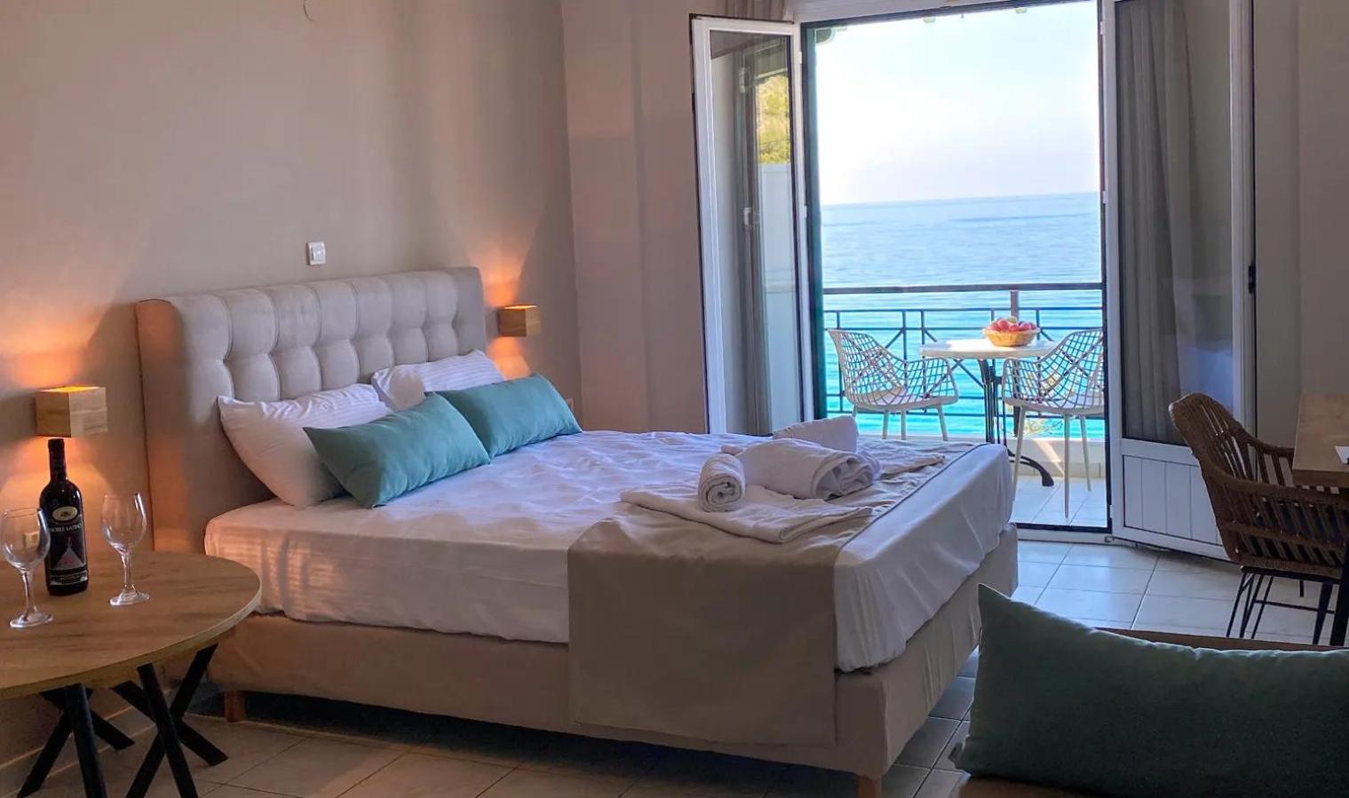 Áyios Nikítas Sunset Premium Studio C מראה חיצוני תמונה